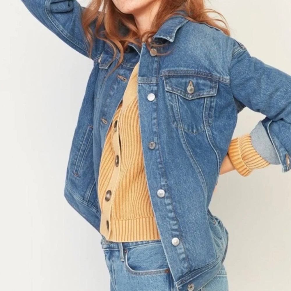 Old Navy Boyfriend Oversized Denim Jacket